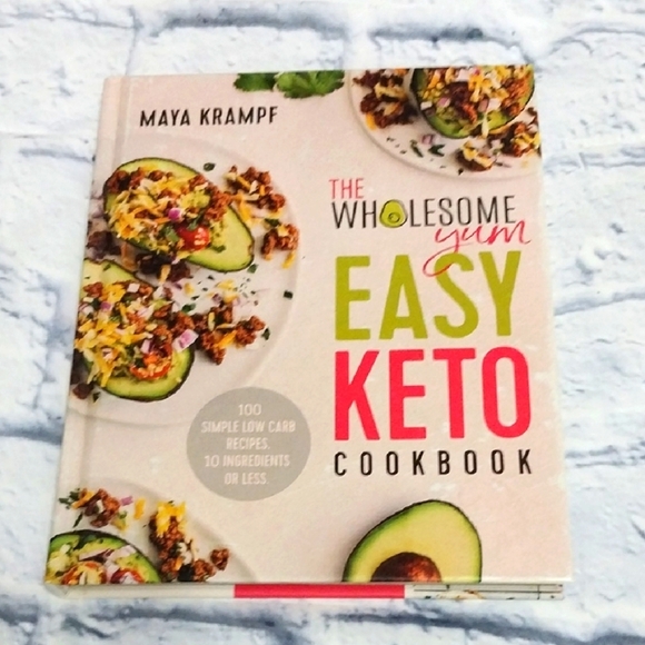 🔵BOGO FREE🔵 Easy Keto Cookbook by Maya Krampf Hardcover - Picture 1 of 8
